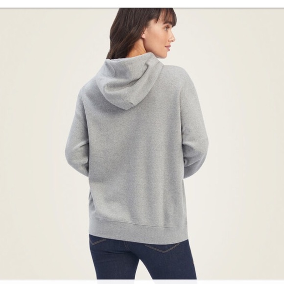 Ariat REAL Beartooth Hoodie Aztec western soft sweatshirt size medium country​ - Picture 2 of 11